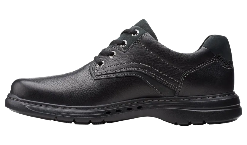 Clarks Un Brawley Pace “Black Leather” (26151781)