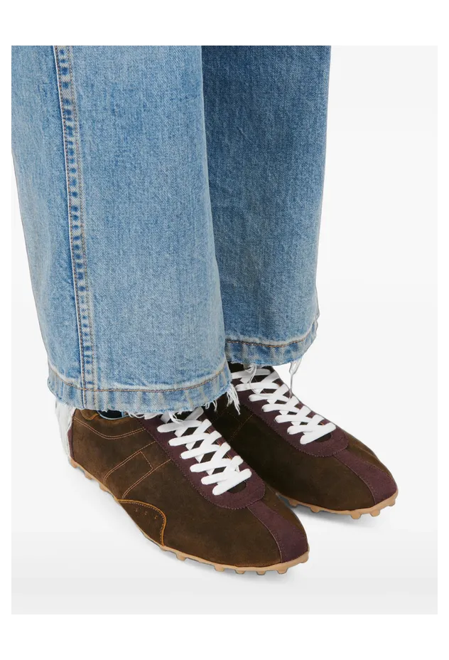 Maison Margiela Sprinters Panelled Leather “Brown” (P7857 S97WS0104 H0091) (3)
