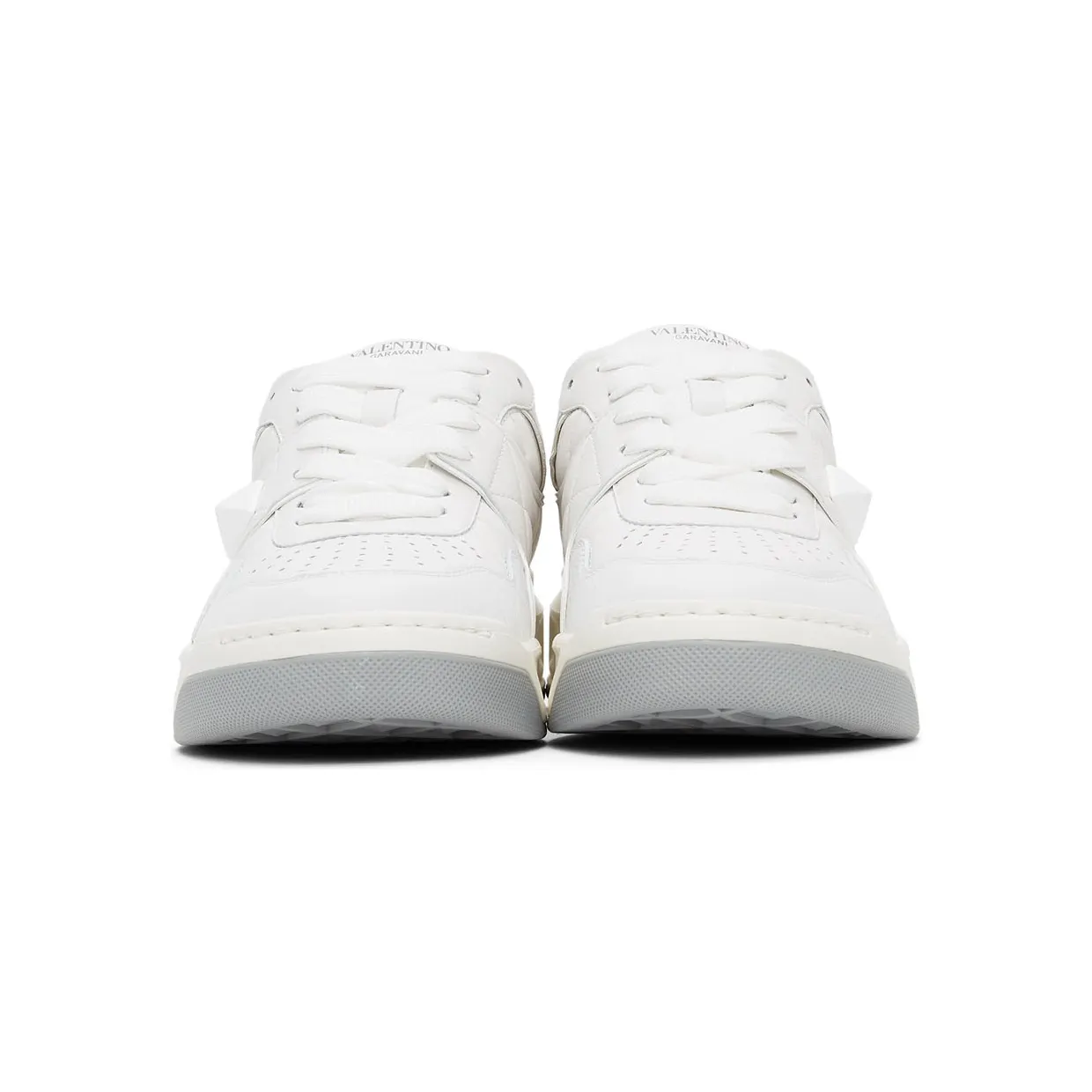 Valentino Garavani White One Stud Low-Top Sneakers (WW2S0CS4NWN) (2)