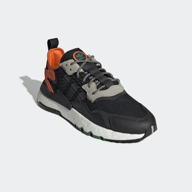 adidas Nite Jogger Cordura Black Orange Core Black/Grey Six/Orange (EE5549)