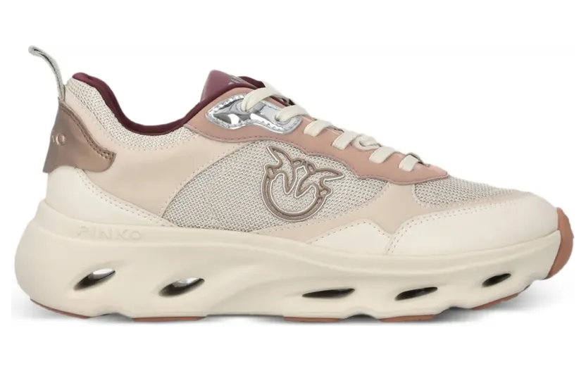 PINKO Sneakers mit Logo-Applikation – Nude (SS0167P132)