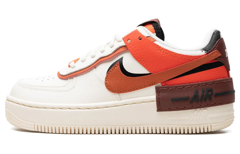 Nike Air Force 1 Low Shadow XLD Pale Ivory Oxen Brown (W) (CI0919-114)