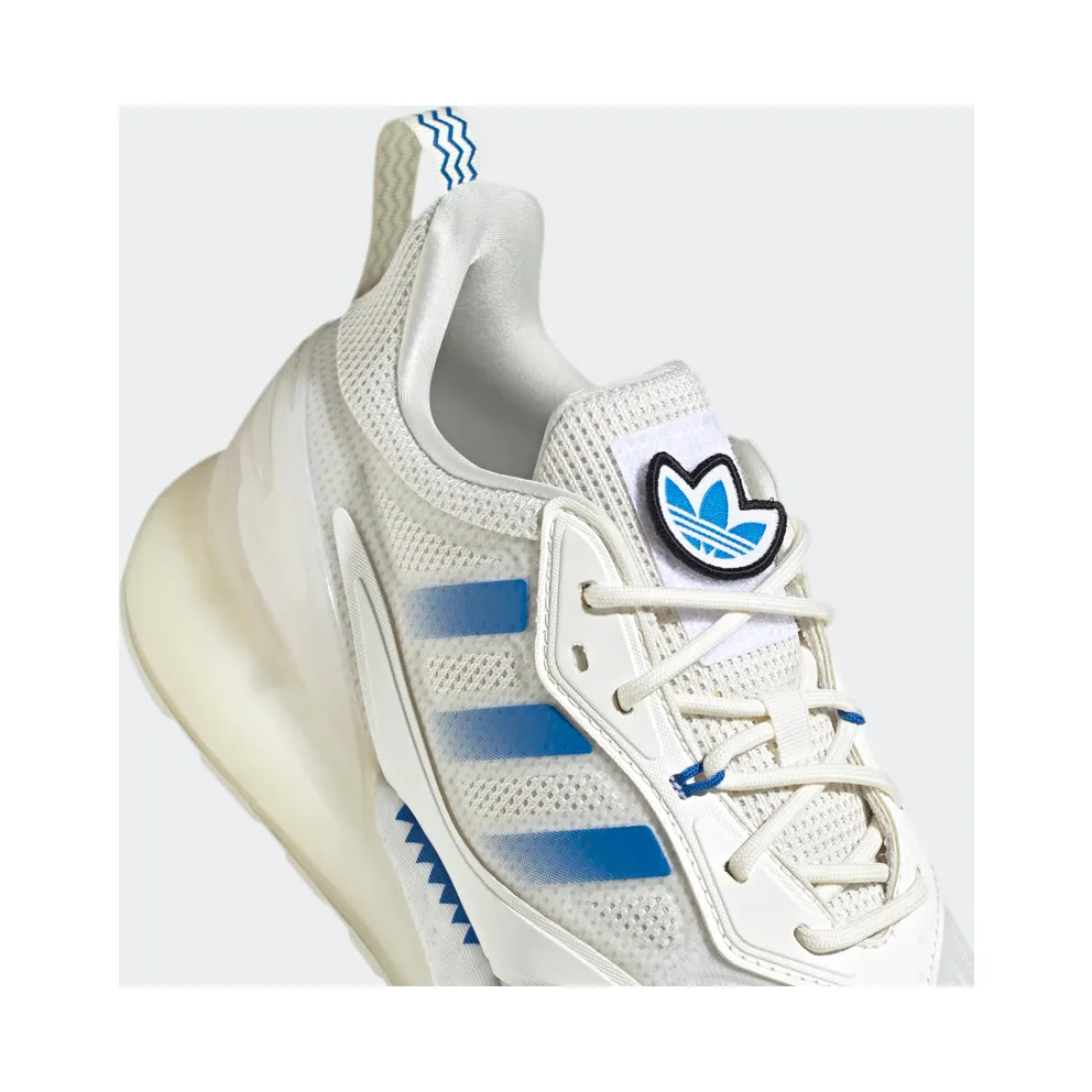 Adidas ZX 2K Boost 2.0 Cloud White / Off White / Blue Bird (GX1007)