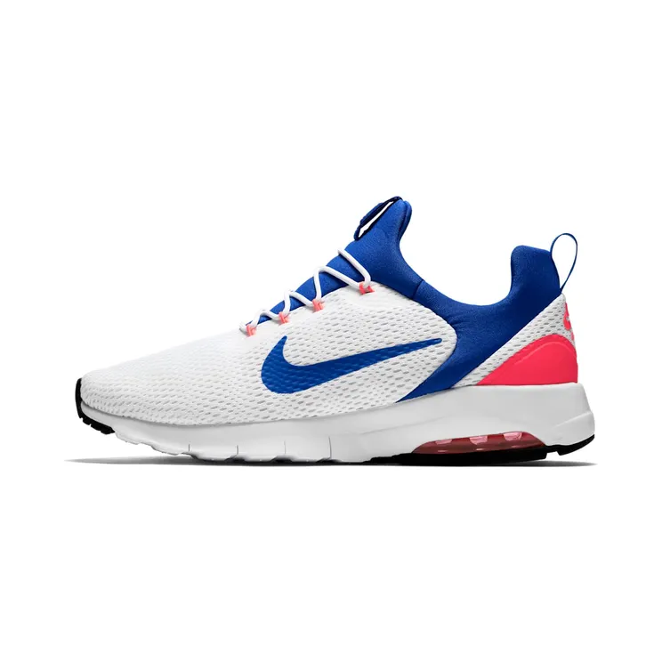 Nike Air Max Motion Racer “White / Solar Red / Off-White / Ultramarine” (916771-100)