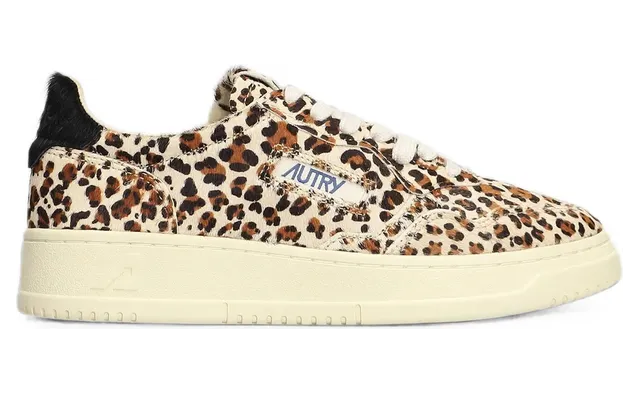 Autry Aulw-JA04 Medalist Leopard-print “Brown/Neutrals” (AULW JA04)