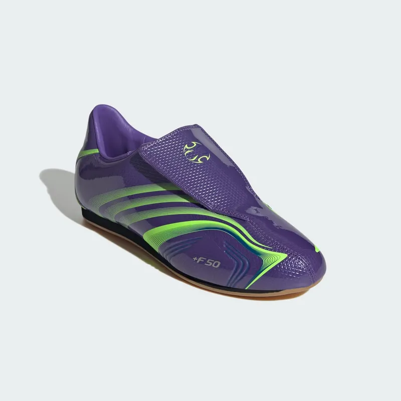 Adidas Taekwondo F50 Purple Rush / Lucid Lemon / Royal Blue (JR6025)
