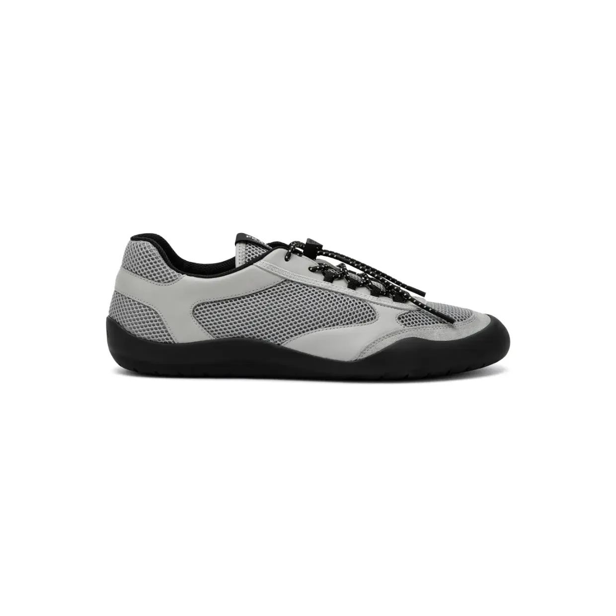 Grey Speedrock sneakers in leather and mesh fabric 2EE468G0003ZM0/T_PRADA-F0031_604-11