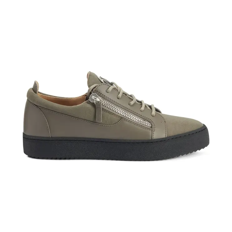 Giuseppe Zanotti Frankie mit doppeltem Reißverschluss “Green” (RM30054007)