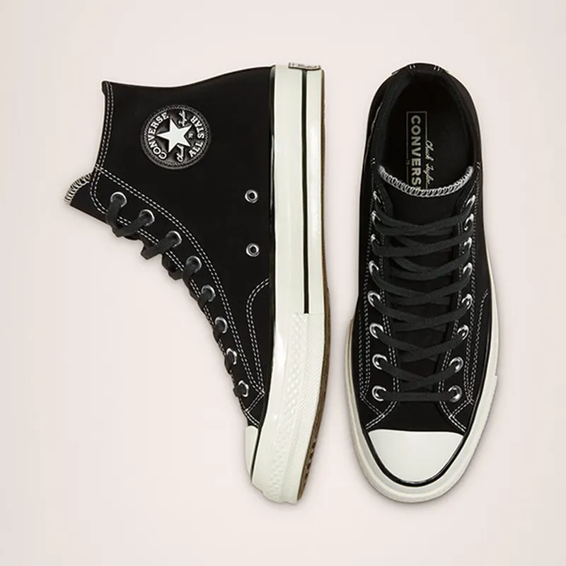 Converse Chuck 70 High ‘Black’ Black/Black/Egret (169336C)