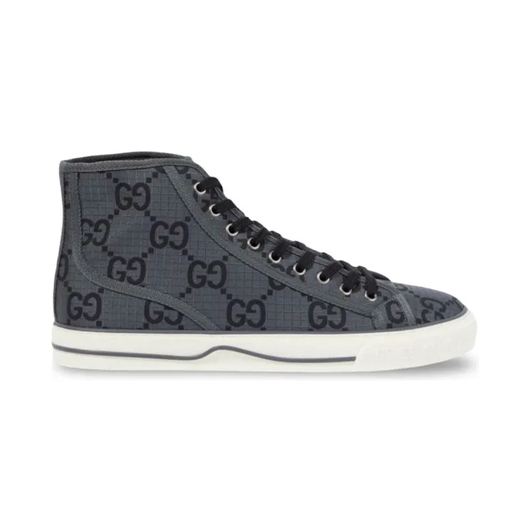 Gucci Tennis 1977 High GG Monogram Black (771463FACTD144)