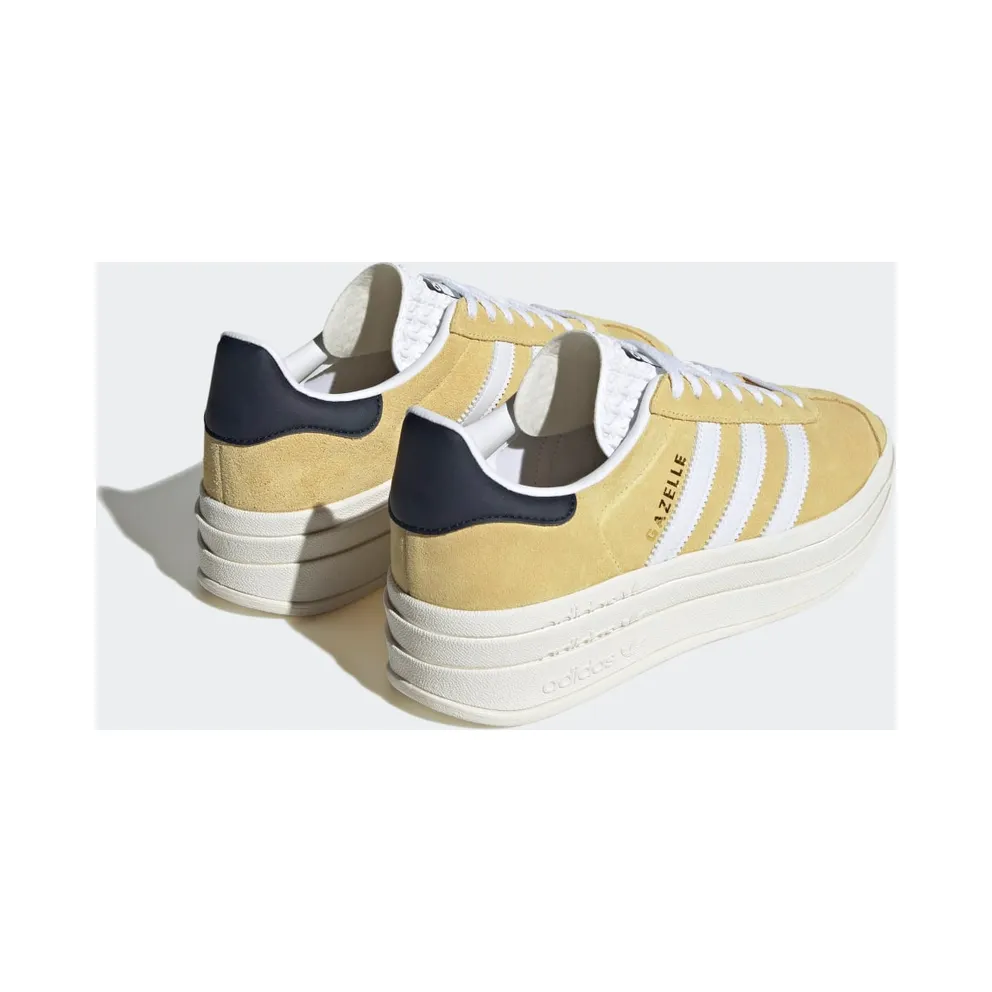 Adidas Gazelle Bold Almost Yellow / Cloud White / Legend Ink (HQ6891)