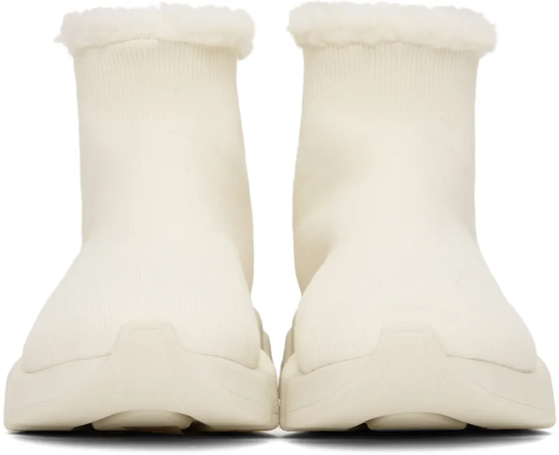 Balenciaga Off-White Sherpa Speed 2.0 (669789 W2DI3)