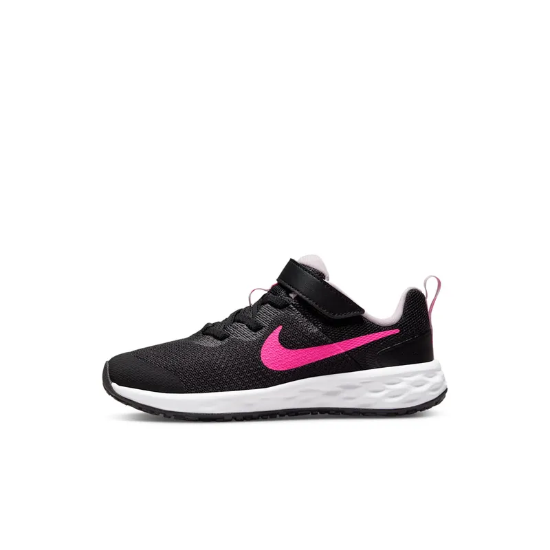 Nike Revolution 6 Younger Kids’ Black 50% Sustainable Materials (DD1095-007)