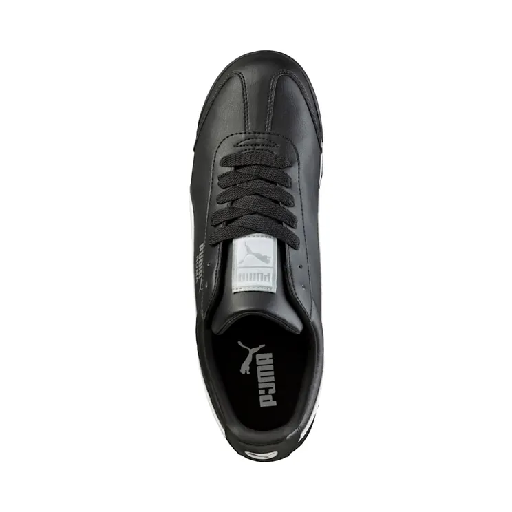 Puma Roma Basic GS “Black White Silver” (354259-01)