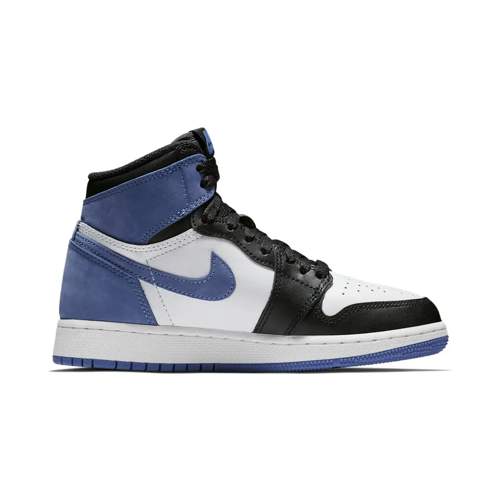 Jordan 1 Retro High Blue Moon (GS) Summit White/Blue Moon-Black (575441-115)