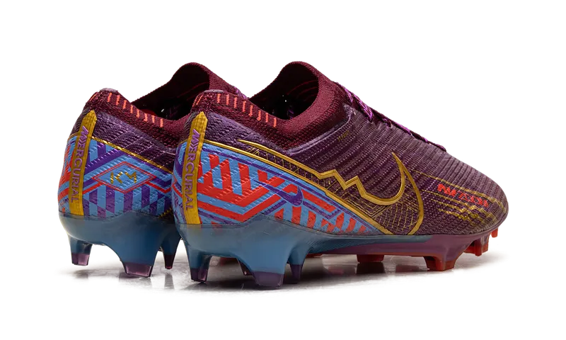 Nike Zoom Mercurial Vapor 15 Elite KM FG Cleats “Mbappe Dark Beetroot” (DR9996-694)