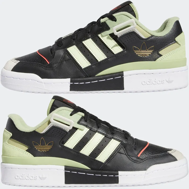 Adidas Forum Exhibit Low Core Black / Almost Lime / Magic Lime (GZ0936)