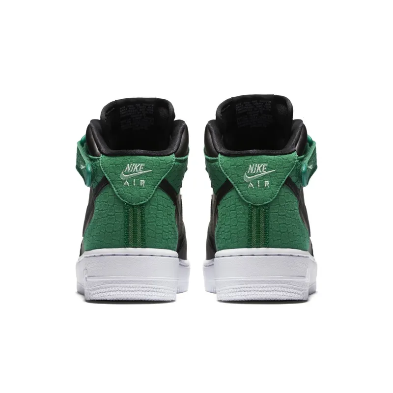 Nike Air Force 1 ’07 Mid Black Green White (W) Black/Green/White (818596-002)
