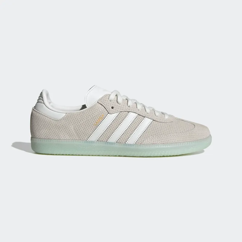 Adidas Samba OG Core White / Core White / Almost Blue (HP7904)