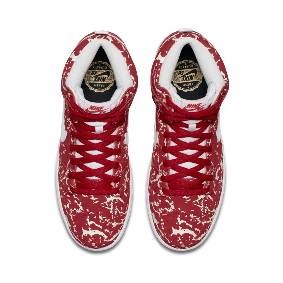 Nike Dunk SB High Raw Meat Challenge Red/Challenge Red/White (313171-616)