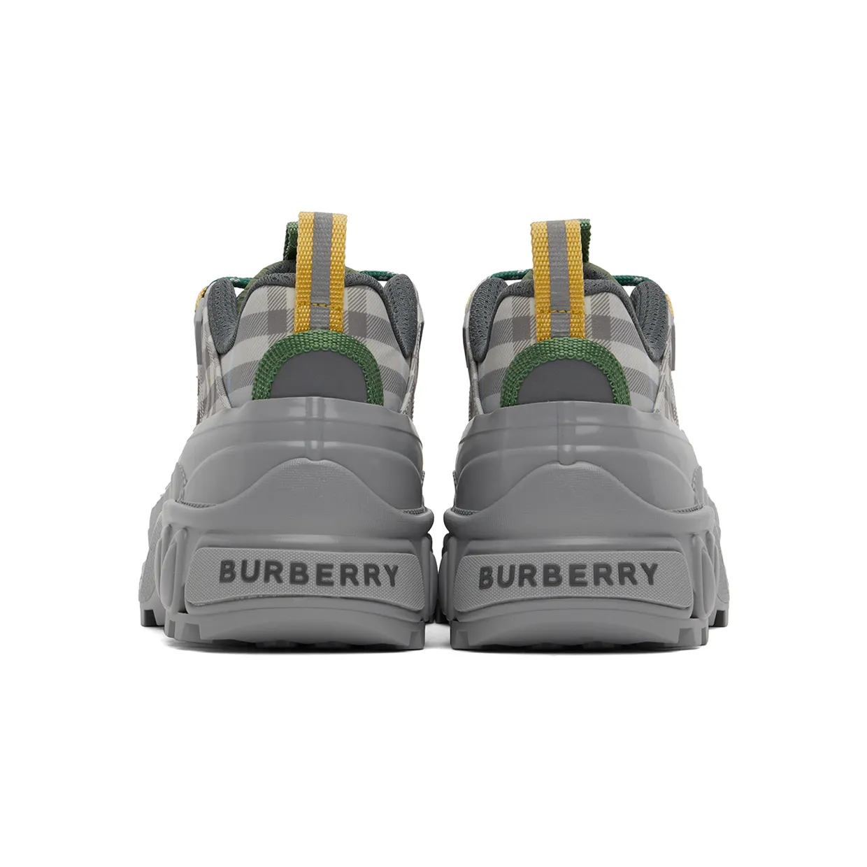 Burberry Grey Arthur Low-Top Sneakers (8050940) (2)