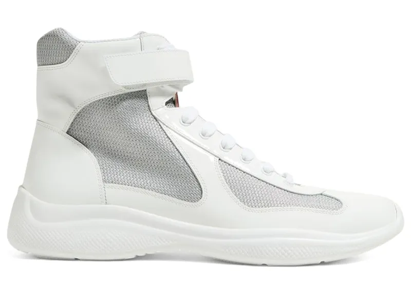 Prada America’s Cup High Silver White (4T3461_ASZ_F0J36)