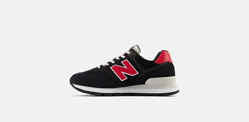 New Balance 574 Rugged Black Red (ML574DSG)