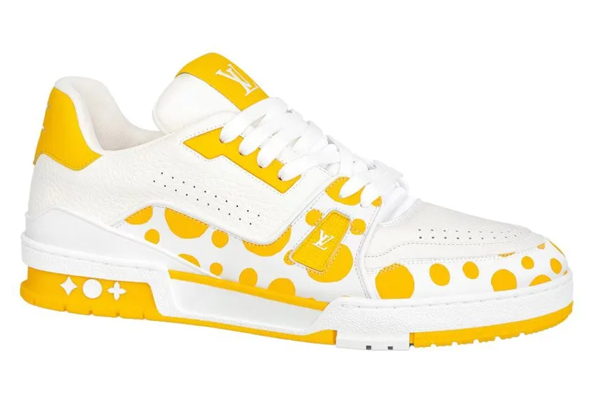 Louis Vuitton x Yayoi Kusama Trainer White Yellow (1ABD20)