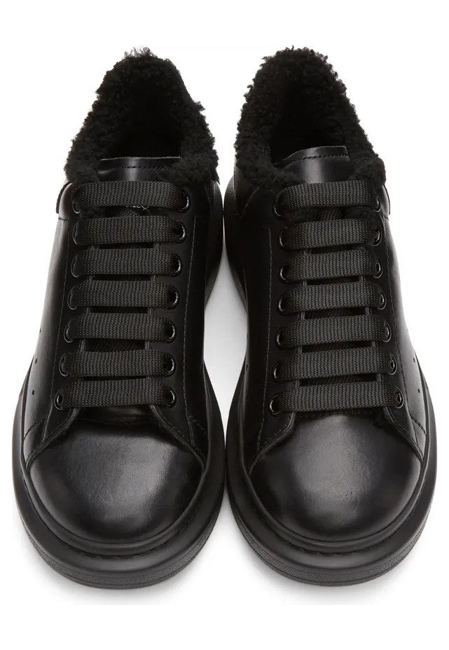Alexander McQueen Black Minnesota Sneakers (604228WHBN6) (5)