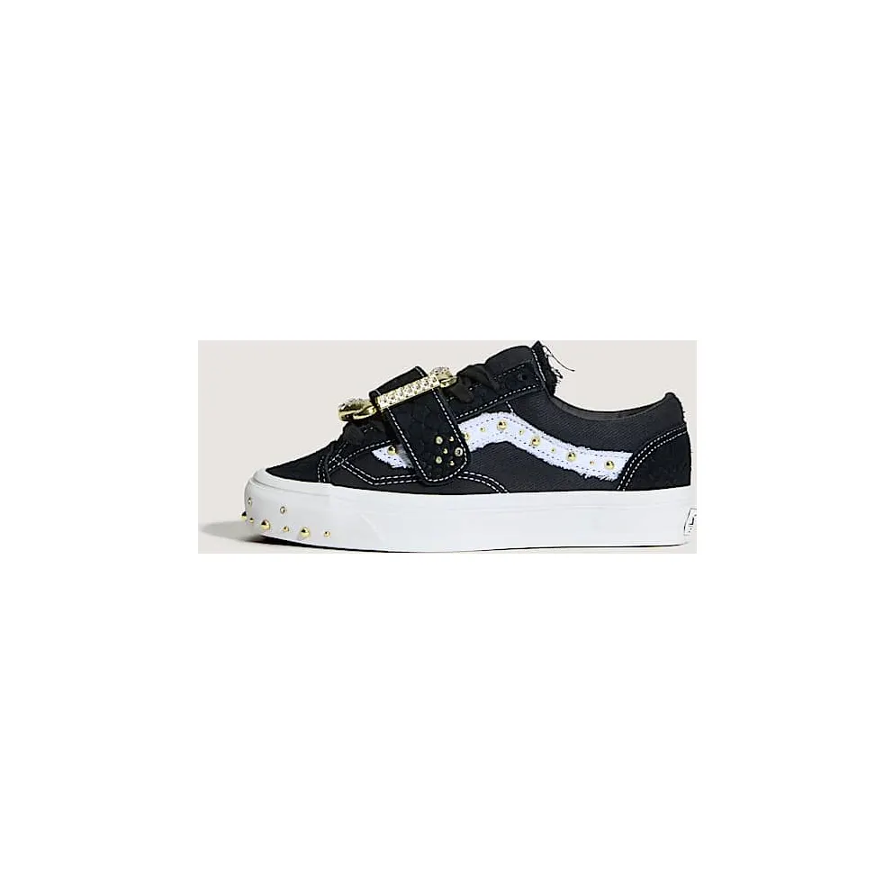 Vans Premium Old Skool 36 “Metagirl Buckle Black White” (VN000ZAZHAB)