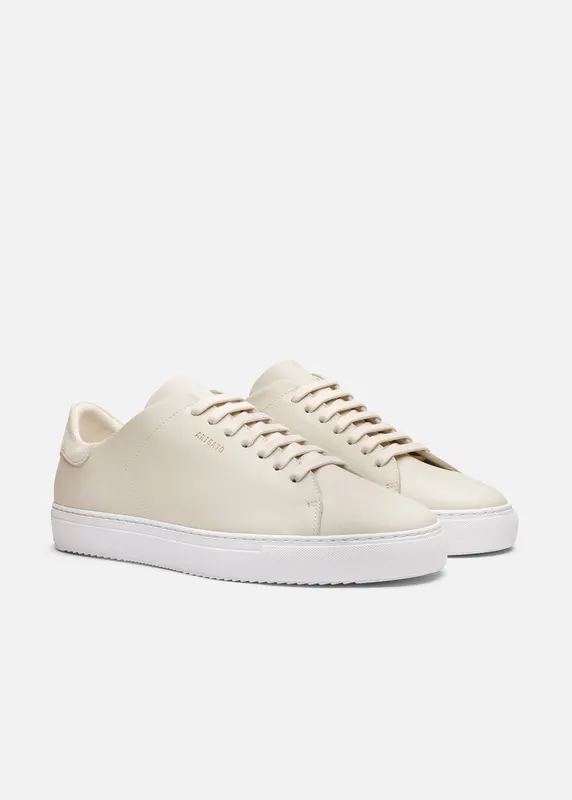 Axel Arigato Clean 90 Sneaker “Light Beige,White” (F4052001)