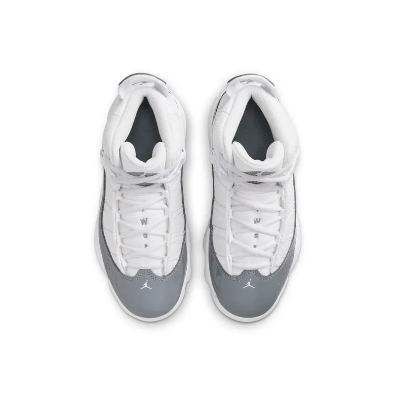 Air Jordan 6 Rings PS “White Cool Grey” (323432-121)