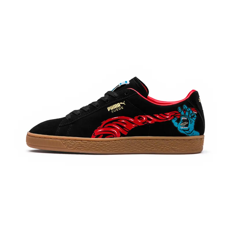Puma Suede Classic Santa Cruz Puma Black/High Risk Red (366321-01)