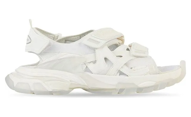 Balenciaga Track Sandal Clear Sole White (655948W2CC29000)