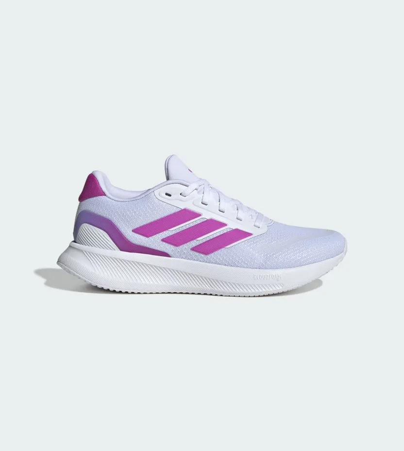 Adidas Runfalcon 5 Hardloopschoenen Cloud White / Purple Burst / Semi Blue Burst (JR3089)
