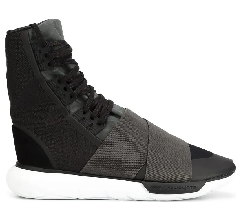 Y-3 ‘Qasa High’ High-Top-Sneakers – Schwarz (BB4803)
