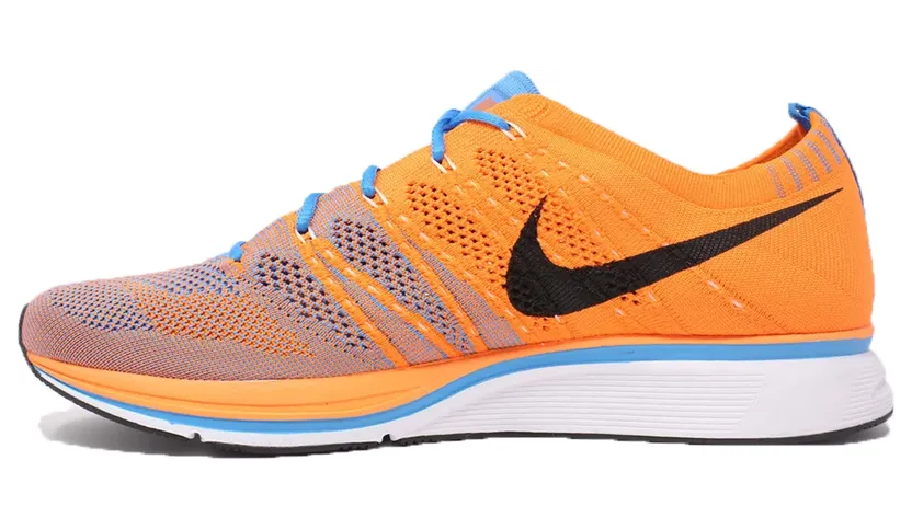 Nike Flyknit Trainer+ Total Orange Blue Glow (2012) (532984-884)