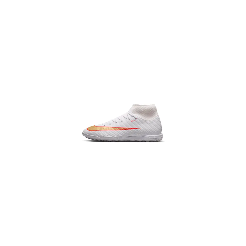 Nike Mercurial Superfly 11 Academy Turf High-Top “White / Bright Crimson / Blur” (IO1494-100)