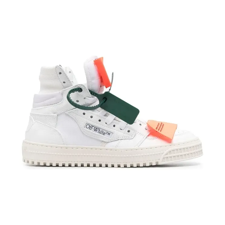 Off-White 3.0 Off Court High-Top-Sneakers “White” (OWIA112C99LEA0020120)
