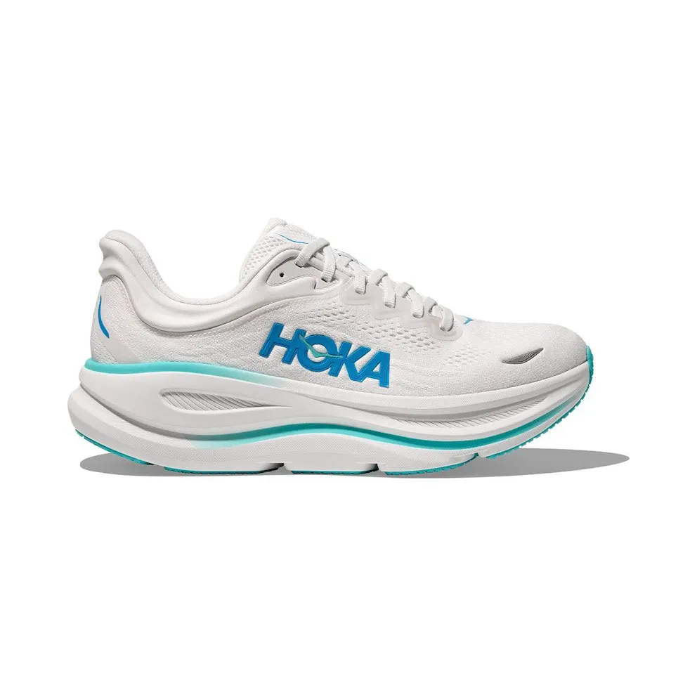 Hoka One Bondi 9 White Hoka Blue (1162011-WKB)