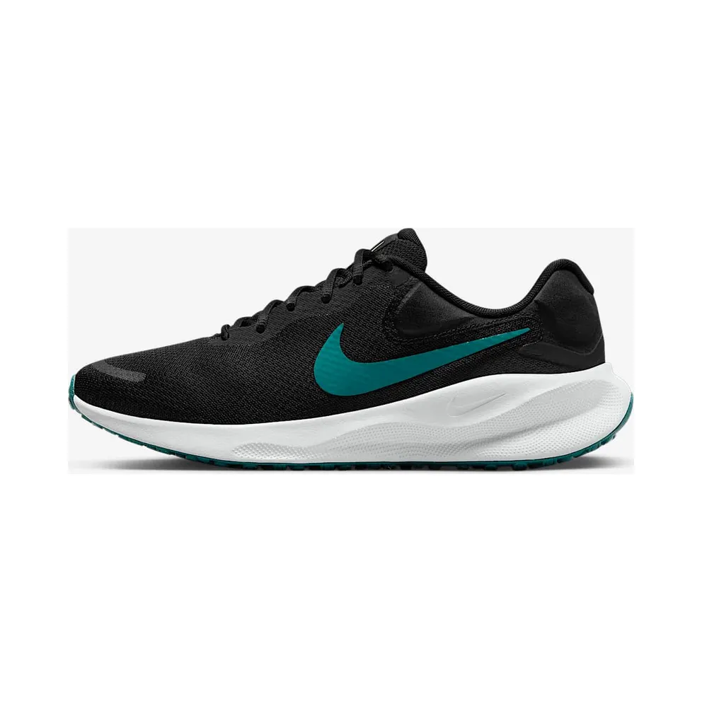 Nike Revolution 7 Black Pure Platinum Lime Blast Geode Teal (FB2207-004)
