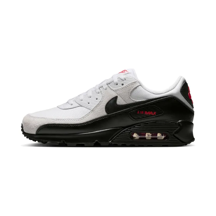 Nike Air Max 90 “Perforated Leather White Black” (IV2867-100)