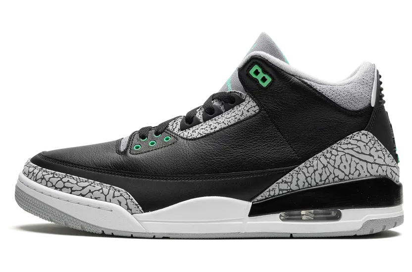 Air Jordan 3 Retro “Green Glow” (CT8532-031)