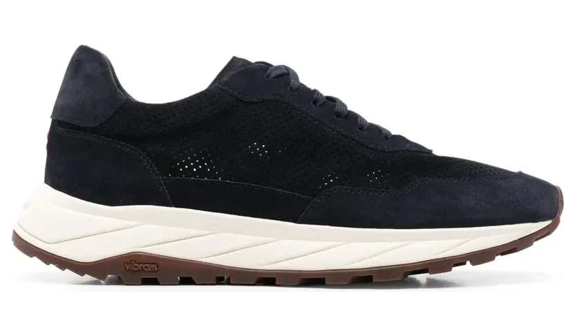Henderson Baracco Geperforeerde sneakers – Blauw (SIRIO)