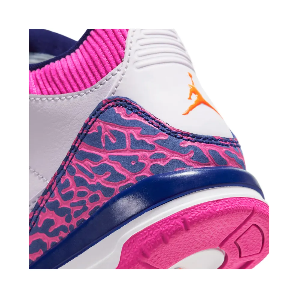 Jordan 3 Retro Barely Grape (PS) Barely Grape/Hyper Crimson-Fire Pink (441141-500)