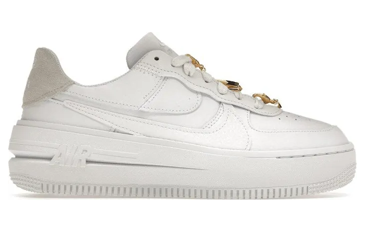 Nike Air Force 1 Low PLT.AF.ORM Bling White Metallic Gold (FB8473-100)