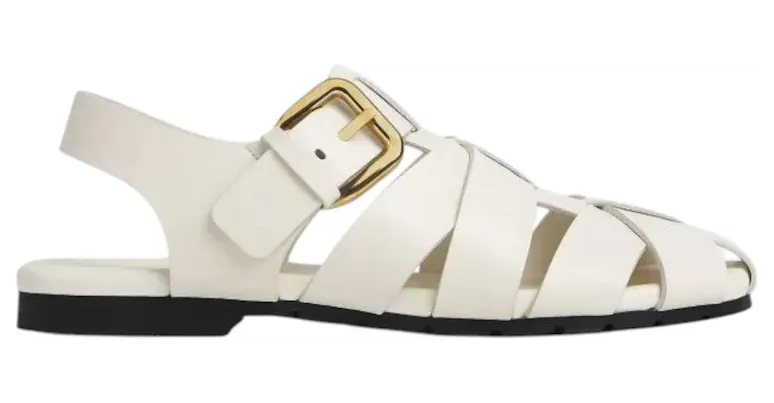 Bottega Veneta Alfie Roman Sandals White (796677 V3HB0 9013)