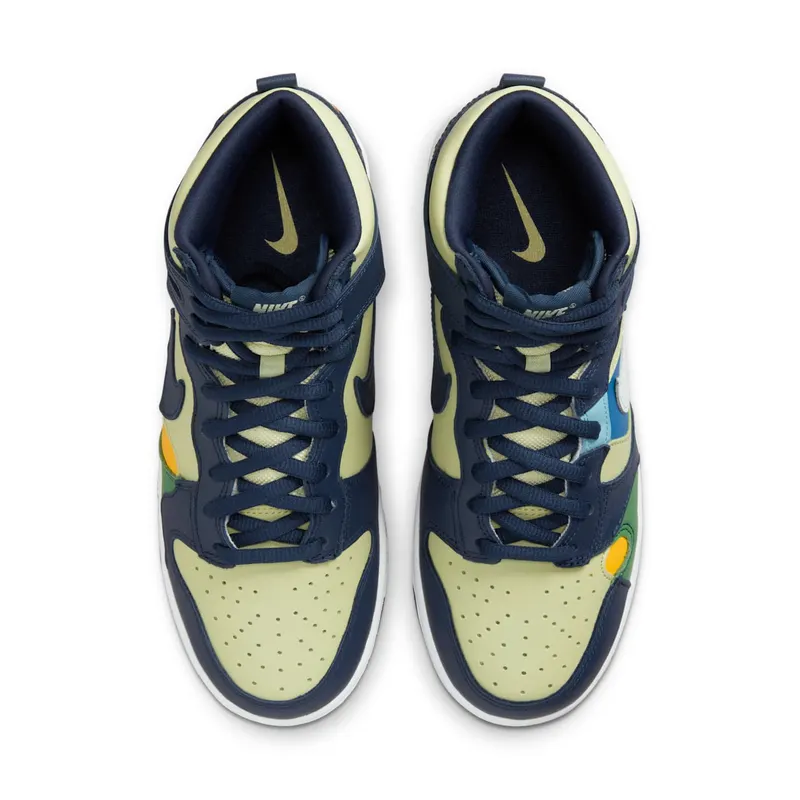 Nike Dunk High See Through Pistachio Midnight Navy (DQ7575-300)