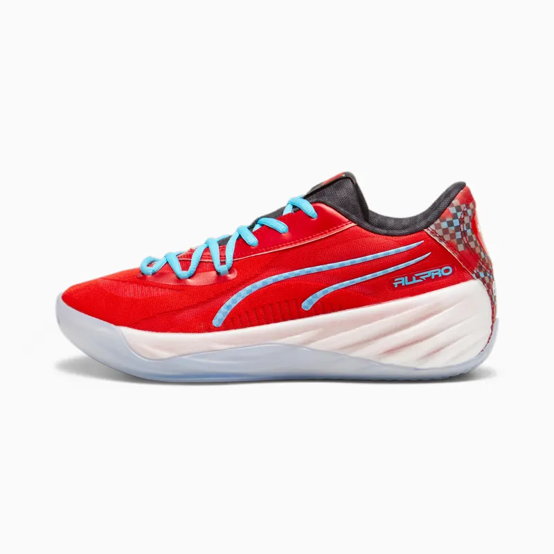PUMA All-Pro Nitro Scoot For All Time Red/Bright Aqua (379300-01)