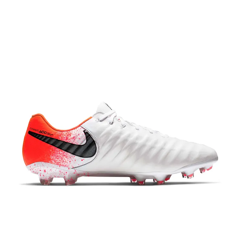 Nike Tiempo Legend 7 Elite FG Euphoria White/Black-Hyper Crimson (AH7238-118)